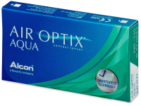 Měsíční kontaktní čočky - Air Optix Aqua