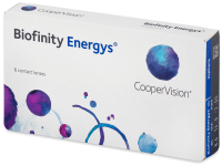 Měsíční kontaktní čočky - Biofinity Energys
