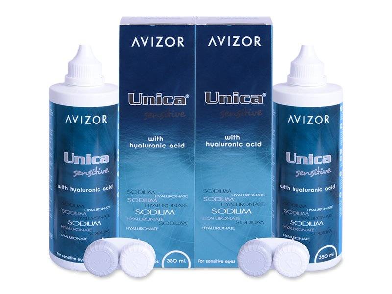 Roztok Avizor Unica Sensitive 2x 350 ml - Výhodné dvojbalení roztoku