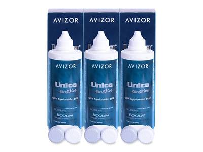 Roztok Avizor Unica Sensitive 3x350 ml 