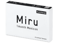 Multifokální kontaktní čočky - Miru 1month Menicon multifocal