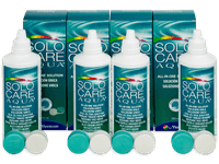 Roztok SoloCare Aqua 4 x 360 ml Roztoky na kontaktní čočky - Roztok SoloCare Aqua 4 x 360 ml