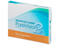 Měsíční kontaktní čočky - PureVision 2 for Astigmatism