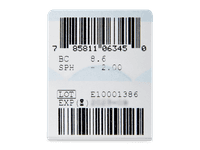 PureVision 2 (3 čočky) - Náhled parametrů čoček