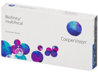 Měsíční kontaktní čočky - Biofinity Multifocal