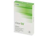 Měsíční kontaktní čočky - Clear 58