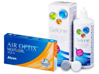 Výhodné balíčky kontaktních čoček - Air Optix Night and Day Aqua (6 čoček)