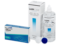 SofLens 59 (6 čoček) + roztok Laim Care 400 ml