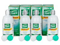 Kontaktní čočky levně - Roztok OPTI-FREE RepleniSH 4 x 300 ml
