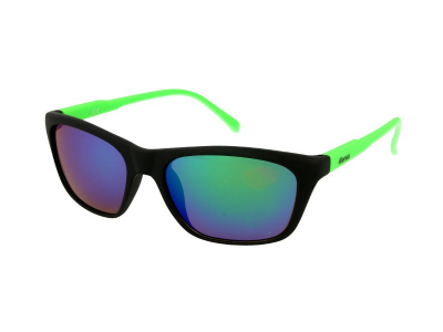 Sunglasses Alensa Sport Black Green Mirror 