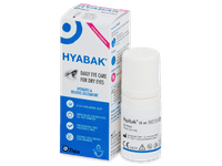 Oční kapky a spreje - Oční kapky Hyabak 10 ml