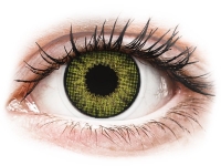 Barevné kontaktní čočky - Air Optix Colors - Gemstone Green - nedioptrické