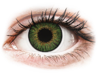 Barevné kontaktní čočky - Air Optix Colors - Green - dioptrické