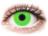 ColourVUE Crazy Glow Green - nedioptrické Barevné kontaktní čočky - ColourVUE Crazy Glow Green - nedioptrické