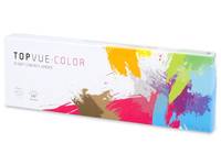 TopVue Color - Green - nedioptrické jednodenní (10 čoček) - Barevné kontaktní čočky
