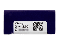 TopVue Color - Grey - dioptrické (2 čočky) - Náhled parametrů čoček