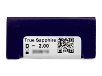 TopVue Color - True Sapphire - dioptrické (2 čočky)