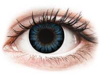 Barevné kontaktní čočky - ColourVUE BigEyes Cool Blue - dioptrické