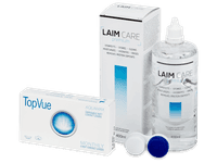 TopVue Monthly (6 čoček) + roztok Laim Care 400 ml