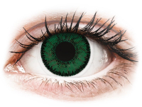 Barevné kontaktní čočky - SofLens Natural Colors Aquamarine - nedioptrické