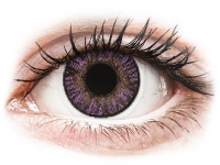 Barevné kontaktní čočky - FreshLook ColorBlends Amethyst - dioptrické