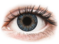 Barevné kontaktní čočky - FreshLook ColorBlends Blue - dioptrické