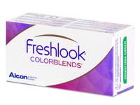 FreshLook ColorBlends Brilliant Blue - nedioptrické (2 čočky)