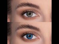 FreshLook ColorBlends Brilliant Blue - nedioptrické (2 čočky)