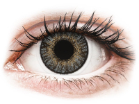 Barevné kontaktní čočky - FreshLook ColorBlends Grey - dioptrické