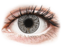 Barevné kontaktní čočky - FreshLook Colors Misty Gray - nedioptrické