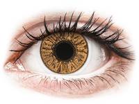 Barevné kontaktní čočky - FreshLook Colors Hazel - dioptrické
