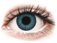 Barevné kontaktní čočky - Air Optix Colors - Brilliant Blue - dioptrické