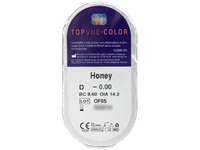 TopVue Color - Honey - nedioptrické (2 čočky)