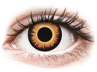 ColourVUE Crazy Lens - Orange Werewolf - nedioptrické jednodenní Barevné kontaktní čočky - ColourVUE Crazy Lens - Orange Werewolf - nedioptrické jednodenní