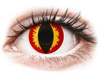 ColourVUE Crazy Lens - Dragon Eyes - nedioptrické jednodenní Barevné kontaktní čočky - ColourVUE Crazy Lens - Dragon Eyes - nedioptrické jednodenní