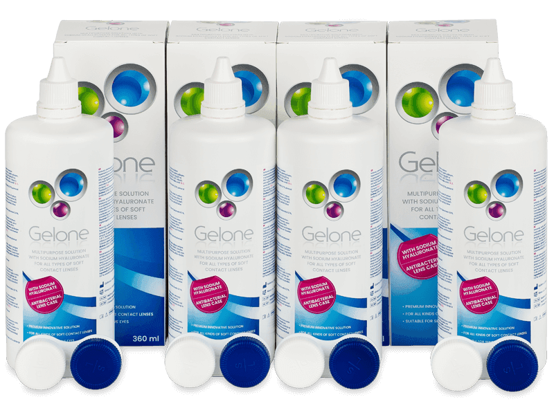 Roztok Gelone 4 x 360 ml - Economy 4-pack - solution