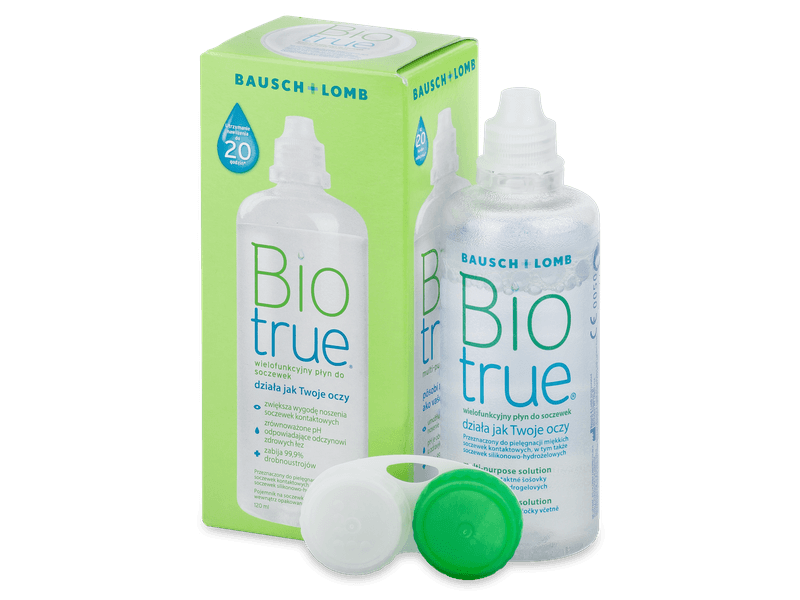 Roztok Biotrue 120 ml - Čisticí roztok