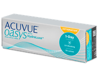 Kontaktní čočky levně - Acuvue Oasys 1-Day with HydraLuxe for Astigmatism