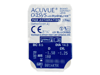 Acuvue Oasys 1-Day with HydraLuxe for Astigmatism (30 čoček)