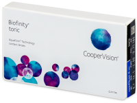 Biofinity Toric Torické (astigmatické) kontaktní čočky - Biofinity Toric