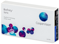 Torické (astigmatické) kontaktní čočky - Biofinity Toric