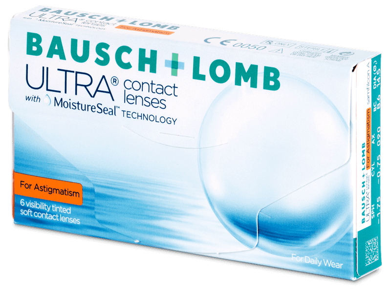 Bausch + Lomb ULTRA for Astigmatism (6 čoček) - Torické kontaktní čočky
