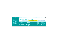 Bausch + Lomb ULTRA for Presbyopia (6 čoček) - Náhled parametrů čoček