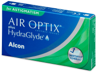 Air Optix plus HydraGlyde for Astigmatism Torické (astigmatické) kontaktní čočky - Air Optix plus HydraGlyde for Astigmatism
