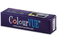 ColourVUE Crazy Lens - White Screen - nedioptrické (2 čoček)