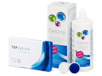 TopVue Air (6 čoček) + roztok Gelone 360 ml