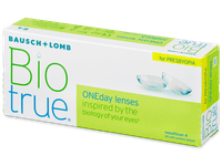 Jednodenní kontaktní čočky - Biotrue ONEday for Presbyopia