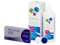 Acuvue Vita (6 čoček) + roztok Gelone 360 ml - Výhodný balíček
