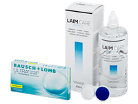 Bausch + Lomb ULTRA for Presbyopia (6 čoček) + roztok Laim Care 400 ml