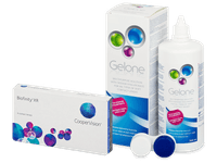 Biofinity XR (3 čočky) + roztok Gelone 360 ml